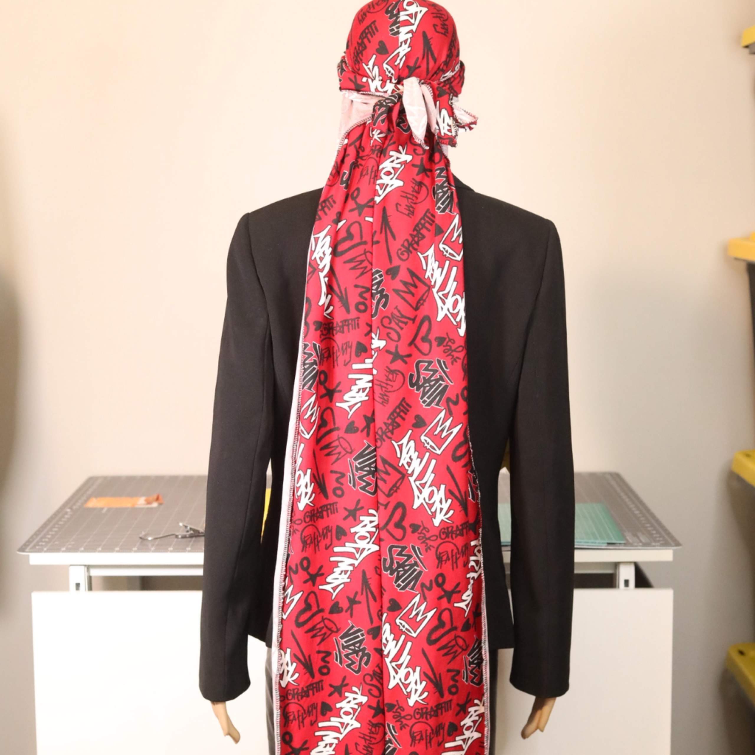 New York Graffiti 48in Cotton Durag